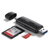 Картрідер Ugreen CM304 2-in-1 USB-A+USB-C Card Reader (80191)