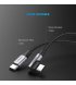 Кабель Ugreen US255 USB Type-C to USB Type-C (3m) Black/Gray (80714)