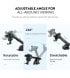 Автотримач Ugreen LP200 Gravity Phone Holder with Suction Cup Black (60990B)