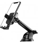 Автодержатель Ugreen LP200 Gravity Phone Holder with Suction Cup Black (60990B)