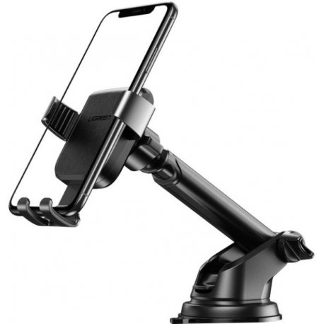 Автодержатель Ugreen LP200 Gravity Phone Holder with Suction Cup Black (60990B)