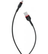 Кабель XO NB-P171 USB Type-A - Micro USB (1m) Black (6920680873661)