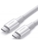 Кабель Ugreen US300 Type-C to Type-C 100W (2m) White (60552)