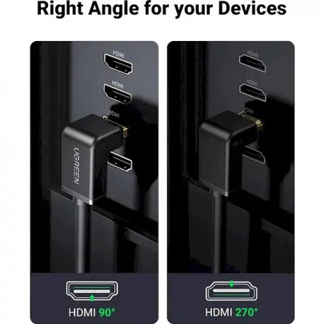 Кабель Ugreen HD103 HDMI (2m) Black (10173)