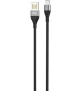 Кабель XO NB188 USB Type-A to Lightning (1m) Black (6920680879694)