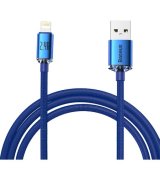 Кабель Baseus Crystal Shine Series Fast Charging USB to Lightning (2m) Blue (CAJY000103)