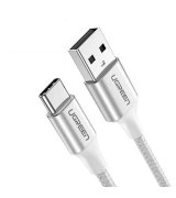 Кабель Ugreen US288 USB 2.0 to USB Type-C (2m) White (60133)