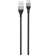 Кабель XO NB208A USB Type-C to Lightning (1m) Black (6920680826810)