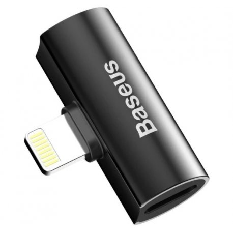 Адаптер Baseus Lightning Dual Lightning Adapter L46 Black (CAL46-01)