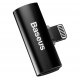 Адаптер Baseus Lightning Dual Lightning Adapter L46 Black (CAL46-01)