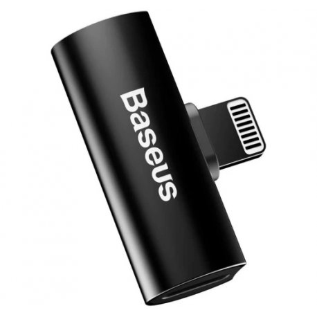 Адаптер Baseus Lightning Dual Lightning Adapter L46 Black (CAL46-01)