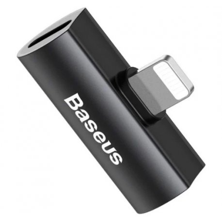 Адаптер Baseus Lightning Dual Lightning Adapter L46 Black (CAL46-01)