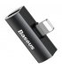 Адаптер Baseus Lightning Dual Lightning Adapter L46 Black (CAL46-01)