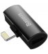 Адаптер Baseus Lightning Dual Lightning Adapter L46 Black (CAL46-01)