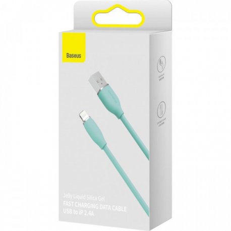Кабель Baseus USB to Lightning (2m) Green (CAGD000106)