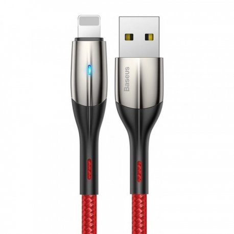 Кабель Baseus USB for Lightning (2m) Red (CALSP-C09)