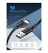 Кабель Ugreen US287 USB 2.0 to USB Type-C (0.5m) White (60120)