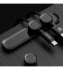 Органайзер для кабелів Baseus Peas Cable Clip Black (ACWDJ-01)