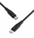 Кабель Proove Soft Silicone Type-C to Type-C 60W (2m) Black (CCSO60002221)