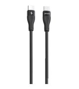 Кабель Proove Soft Silicone Type-C to Type-C 60W 2m Black (CCSO60002221)
