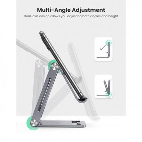 Держатель для телефона Ugreen LP263 Phone Holder with Roller White (80708)