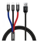 Кабель Ugreen US289 USB-A to Micro USB QC3.0 (3m) Black (60827)