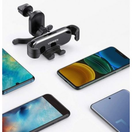 Автотримач Ugreen LP228 Gravity Phone Holder Black (80539)