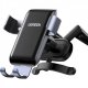 Автодержатель с беспроводной зарядкой Ugreen LP274 Gravity Phone Holder for Round Air Vent Black (30401)