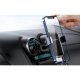 Автодержатель с беспроводной зарядкой Ugreen LP274 Gravity Phone Holder for Round Air Vent Black (30401)