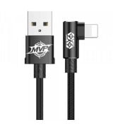 Кабель Baseus MVP Elbow Type Cable USB For Lightning (2m) Black (CALMVP-A01)