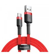 Кабель Baseus Cafule Type-C - USB (3м) Red-Red (CATKLF-U09)