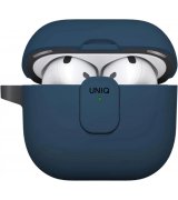 Чехол UNIQ Clyde для AirPods 4 Blue (8886463693209)