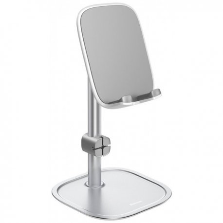 Підставка для смартфона Baseus Literary Youth Desktop Bracket Silver (SUWY-0S)