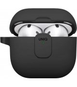 Чехол UNIQ Clyde для AirPods 4 Lock Case Black (8886463693193)