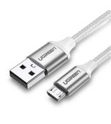 Кабель Ugreen US290 USB 2.0 to Micro USB (1m) White (60151)