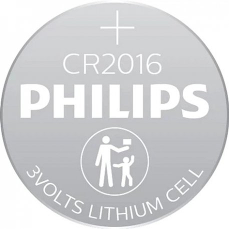 Батарейка Philips CR2016 BLI 1 Lithium 10 шт (CR2016/01B10)
