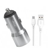 Автомобильное зарядное устройство для XO TZ09 Lightning Gray