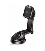 Автотримач XO C106 Dashboard suction cup adjustable magnetic Phone holder Black