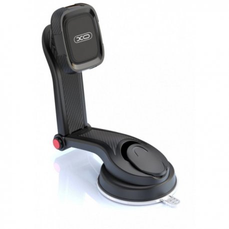 Автодержатель XO C106 Dashboard suction cup adjustable magnetic Phone holder Black