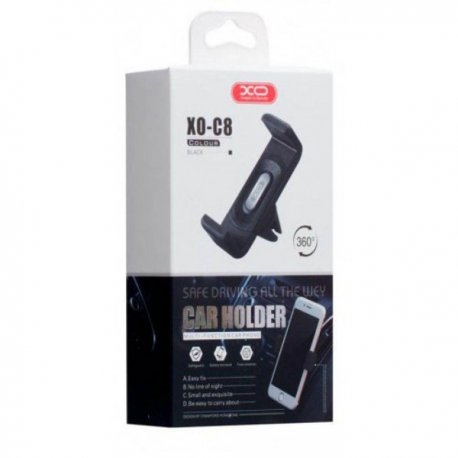 Автодержатель XO XO-C8 Car Holder Black (6920680884339)