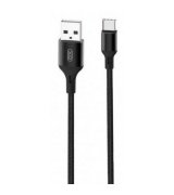Кабель XO NB143 USB-A to Type-c (1m) Black (6920680870684)
