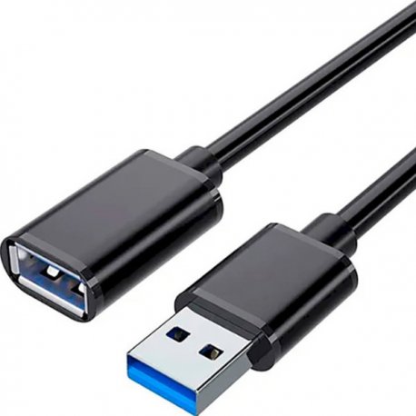 Кабель Essager Extension Cable USB 3.0 (1m) Black (EXCAM-YT01)
