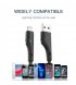 Кабель Essager Rousseau Fast Charging USB - Lightning (3m) Black (EXCL-LSC01)