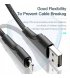 Кабель Essager Rousseau Fast Charging USB - Lightning (3m) Black (EXCL-LSC01)