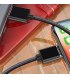 Кабель Essager Magic Power Magnetic USB - Micro USB (1m) Black (EXCCXM-ML01)
