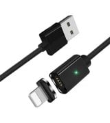 Кабель Essager Magic Power Magnetic USB - Lightning (1m) Black (EXCCXL-ML01)