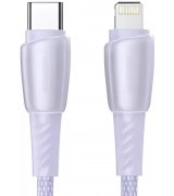 Кабель Essager Rainbow Type C to Lightning Fast Charging (1m) Фиолетовый (EXCTL-CH05)