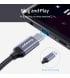 Адаптер Essager E01 Type c to 3.5mm Jack Headphone Adapter Grey (EZJE01-0G)