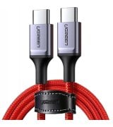 Кабель Ugreen US294 USB 2.0 Type C (1m) Red (60186)