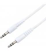 Кабель Xqisit Audio Cable 3.5mm to 3.5mm White (4029948026954)